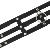 Coquette Ras de cou Coquette Triple Lane Noir